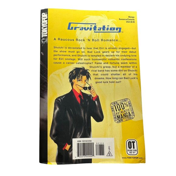Gravitation Volume 3 By Maki Murakami English Manga TokyoPop - Picture 2 of 6